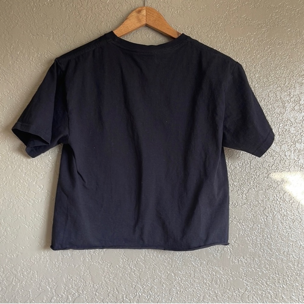 Abstract Art Tee, Black, Van Gogh Starry Night, S - Picture 4 of 6